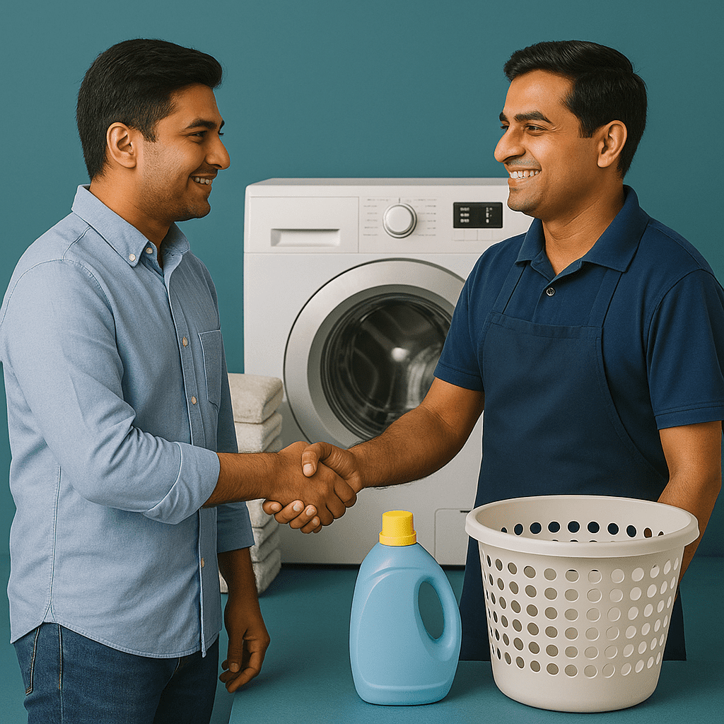 Revolutionizing Laundry. One Order at a Time. Effortless Clean. Exceptional Care.
